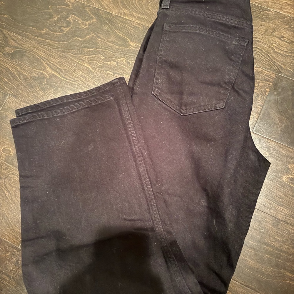 Abercrombie & Fitch The 90’s Relaxed Jean High Rise - Black